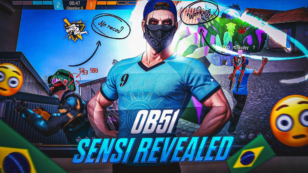 SENSI REVEALED ✅ AFTER UPDATE 😱🔥 | OB51 DEADLY SENSITIVITY 😭🔥 NO RECOIL ❌ 💯 WORKING | CLOUDYY 