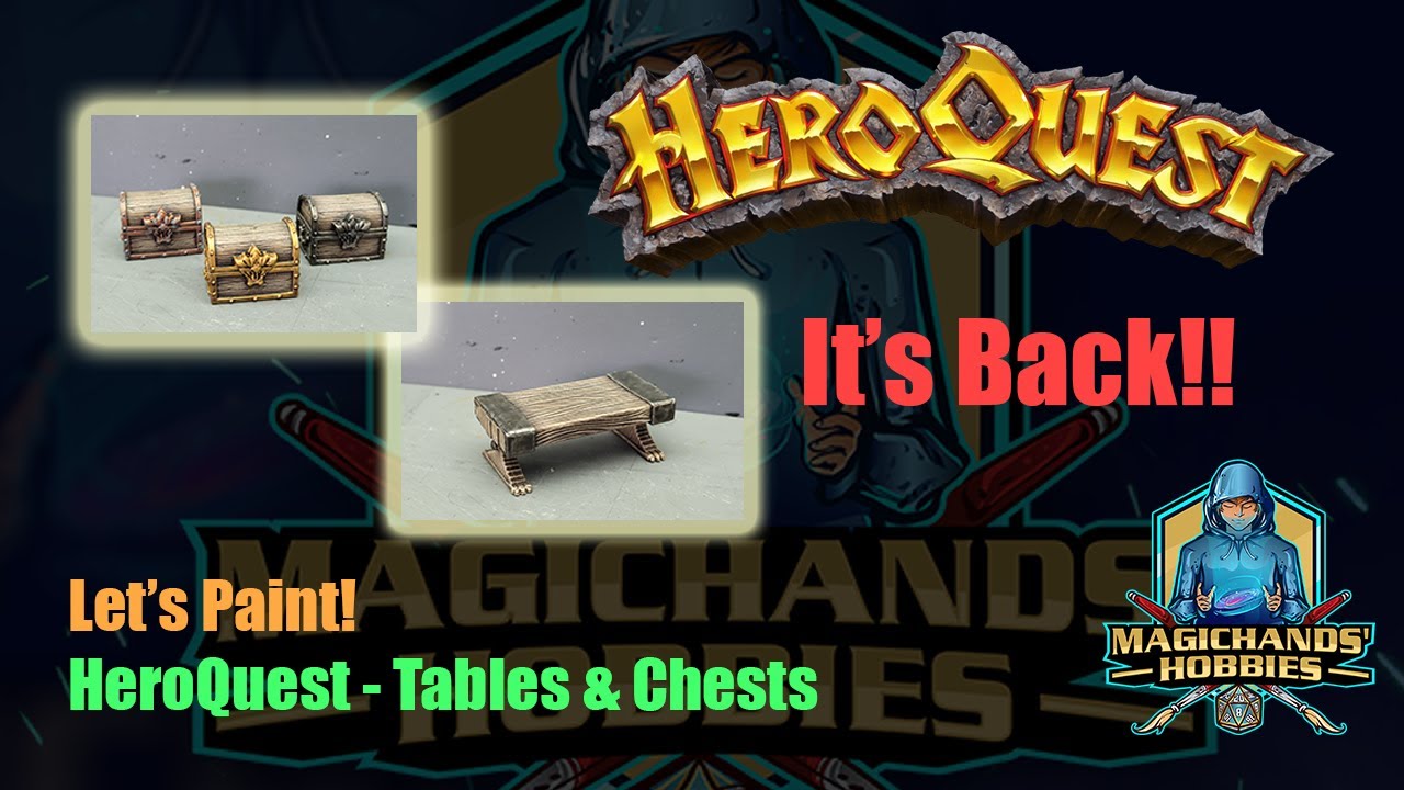 HeroQuest   Tables & Chests