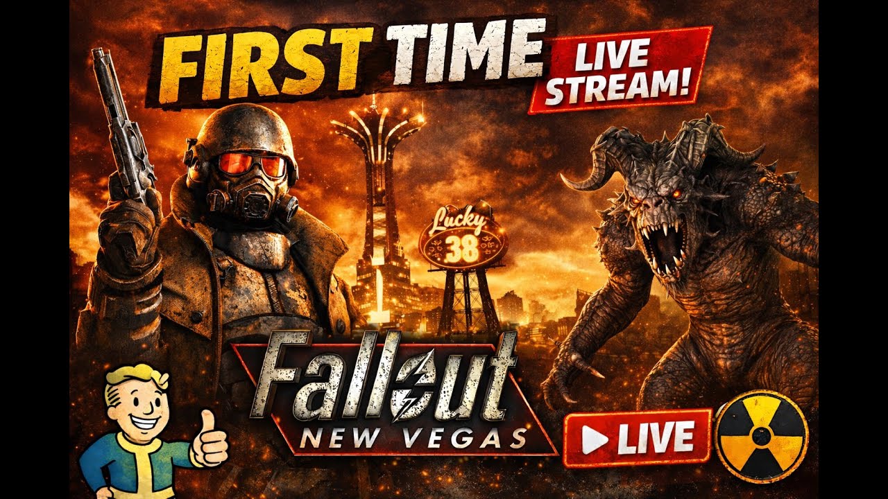 🔴My First Time Ever Playing Fallout New Vegas...