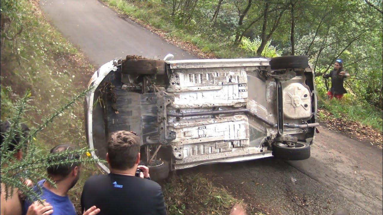 Difficult Corner Rally Princesa de Asturias 2023  | Many Crashes & Show | CMSVideo