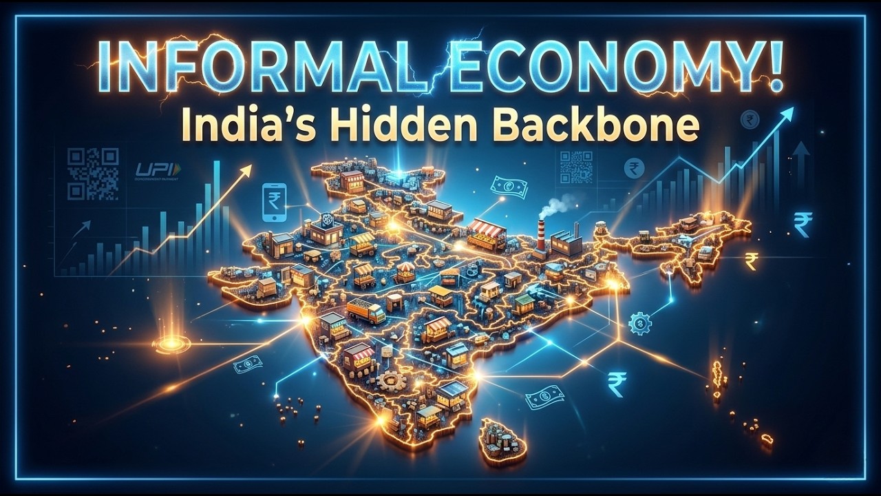 India&rsquo;s Informal Economy Explained | ASUSE Report for UPSC