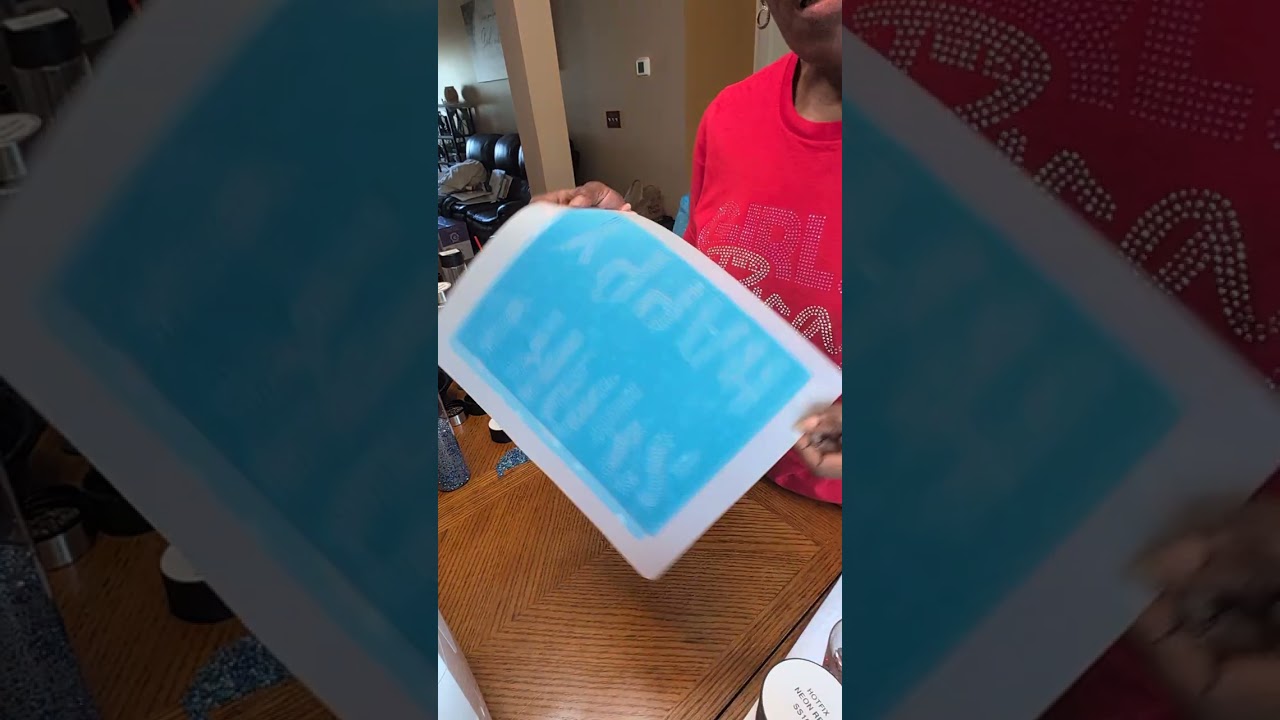 Brushing in an ombre rhinestone pattern