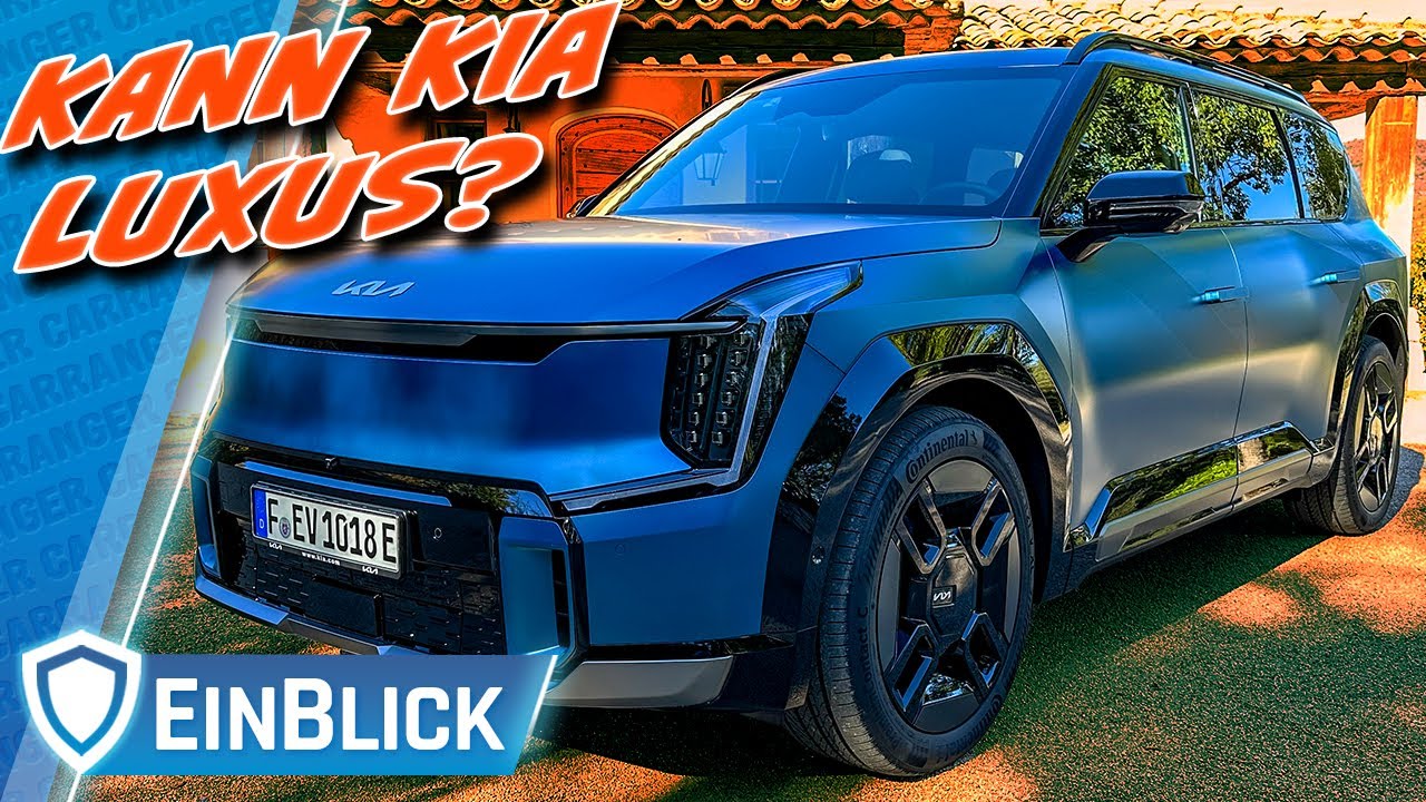 Kia EV9 - DAS kann KIA! ÜBER 80.000€ für 7-Sitze, AHK & Reichweite? Klingt viel, ist fair