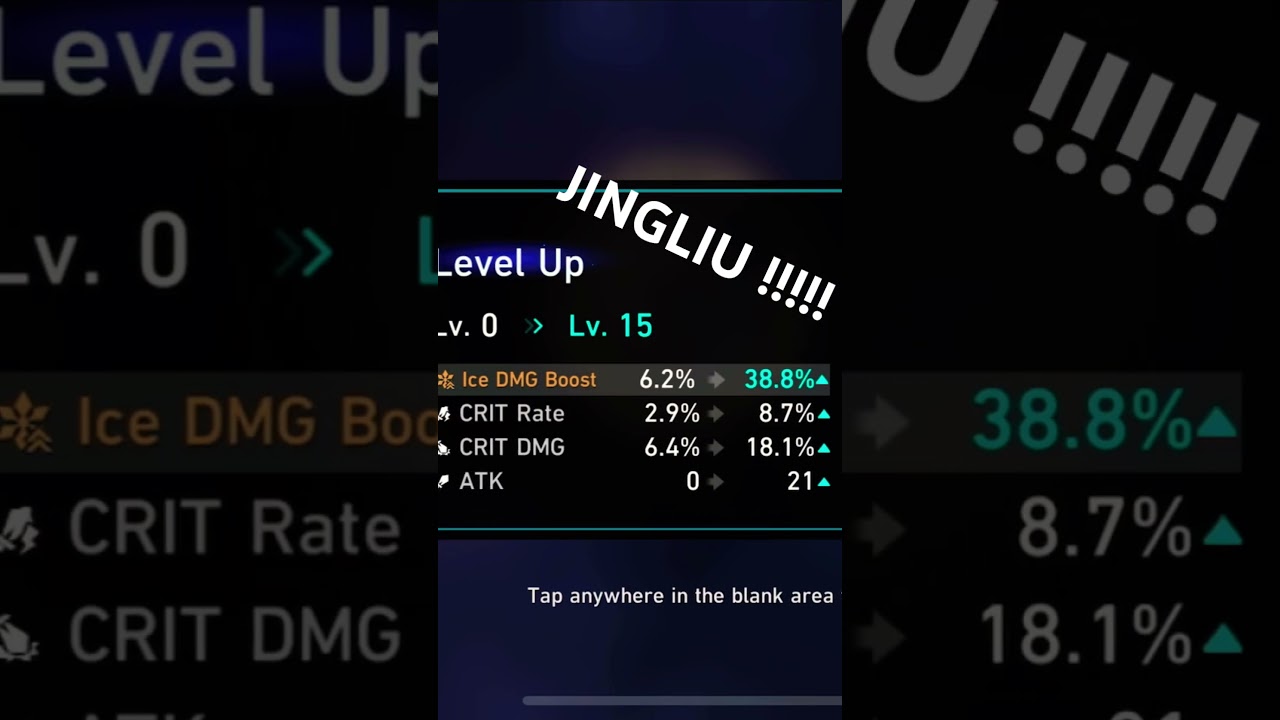 JINGLIU, YOU BETTER COME HOME! #honkaistarrail #jingliu #relic #lucky #ohmygod #f2p #crying