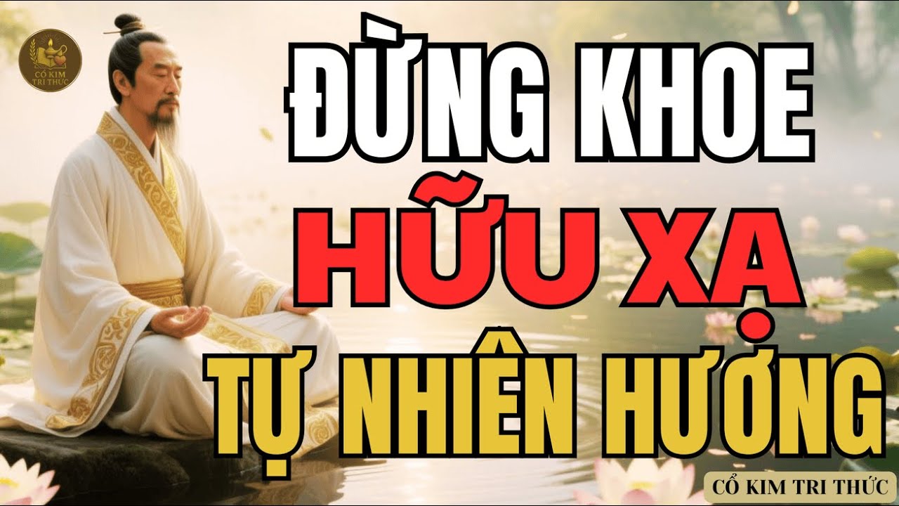 Không Cần KHOE KHOANG – Hữu Xạ Tự Nhiên Hương | Triết Lý Sống Cổ Kim