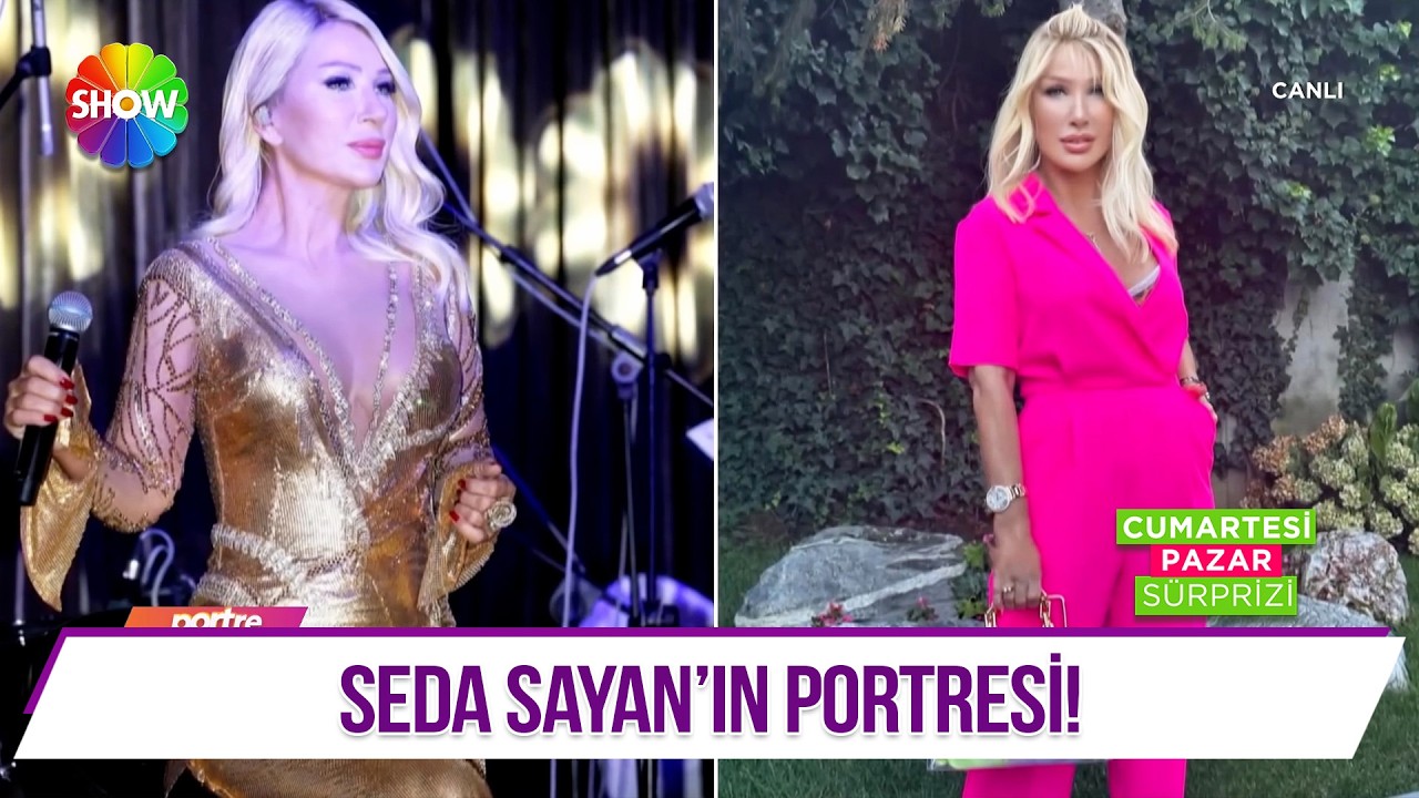 Seda Sayan'ın portresi!