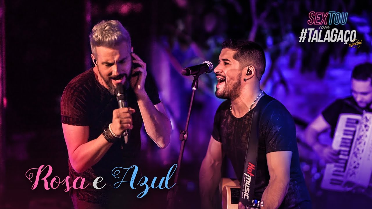 #TalaGaço • ROSA & AZUL • #SextouComTalaGaço