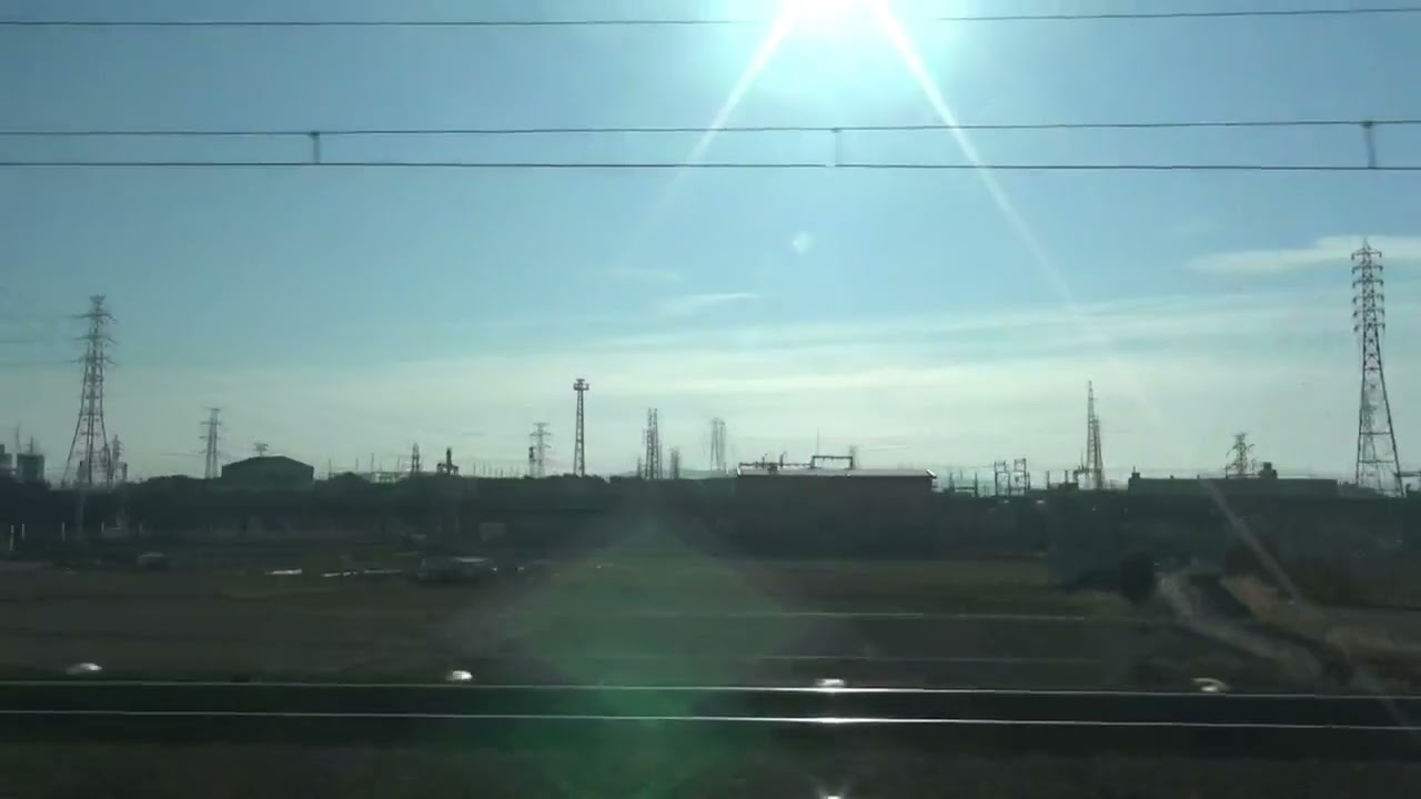 271系ハローキティはるかで行く車両基地日帰りの旅Part1吹田付近～野洲派出所～野洲駅　（2022/1/9撮影）
