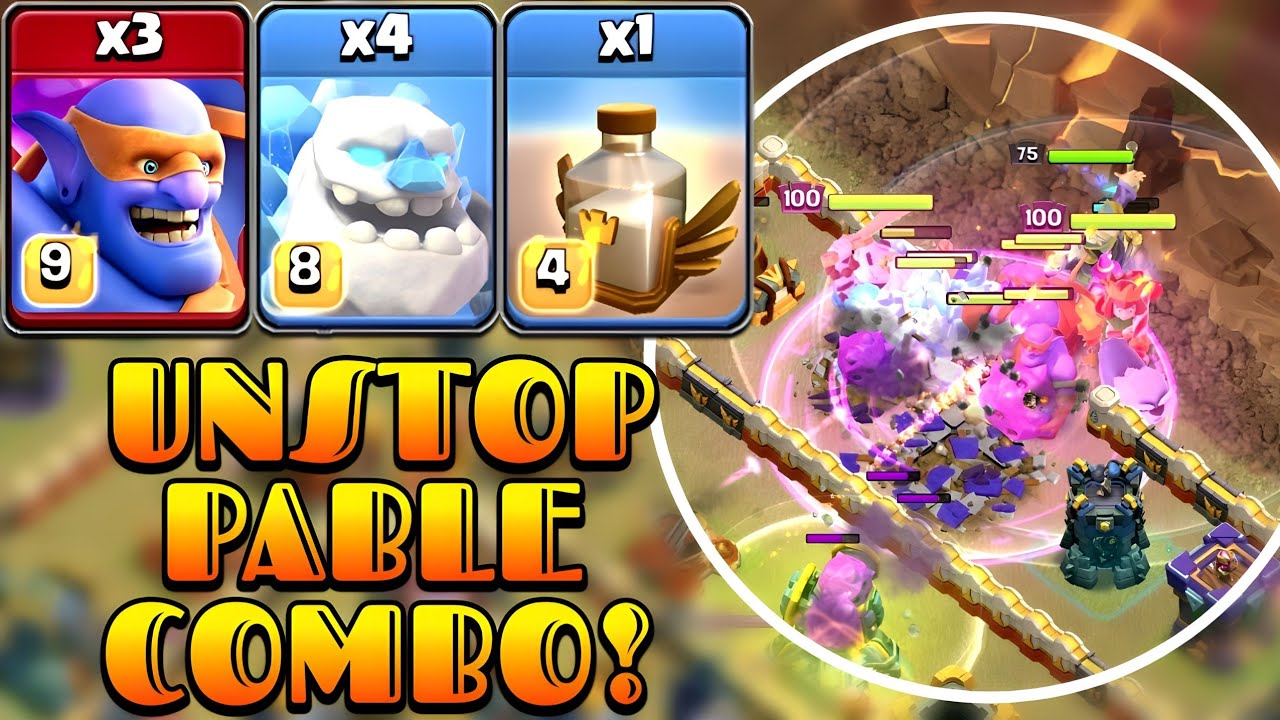 Unstoppable Combo: Revive Spell + Super Bowler = Instant 3 Stars! Top Th17 Attack Strategy | COC