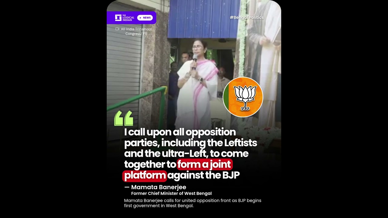 Mamata urges opposition parties to form 'joint platform' against BJP