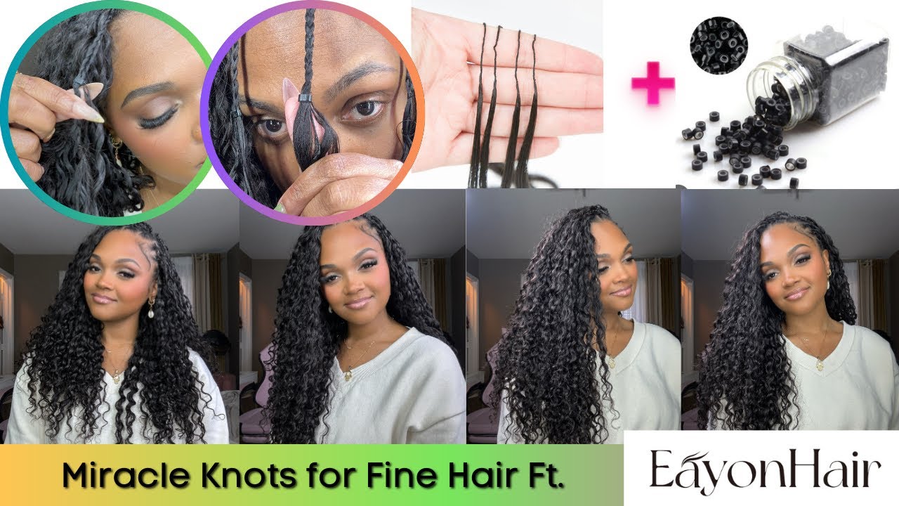 Miracle Knots x MicroLinks 😍 Откройте новый безопасный способ! С участием EayonHair