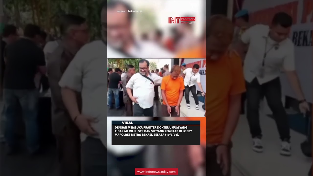 Dokter Gadungan Buka Praktek Sampai 5 Tahun di Cikarang #pr #promedia