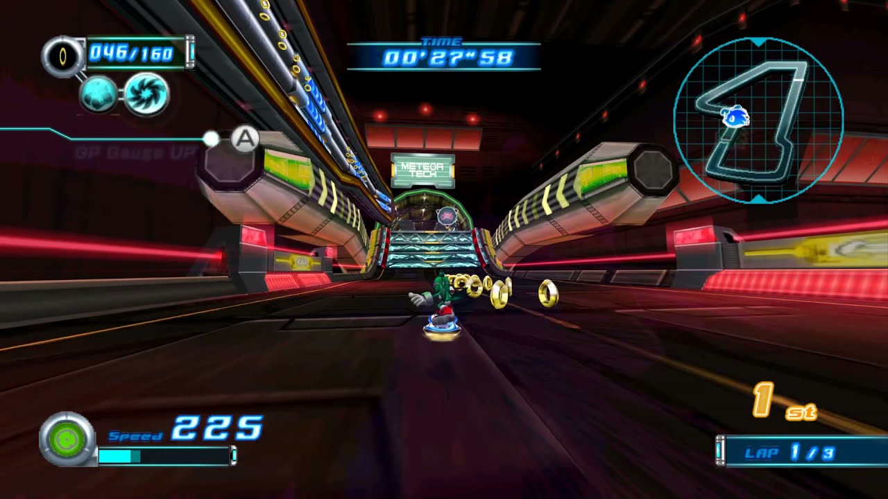Sonic Riders Zero Gravity - MeteorTech Sparkworks - Jet