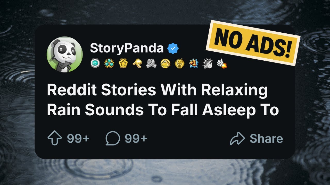Fall Asleep to Reddit Stories & Rain | 1 Hour Compilation | No Ads