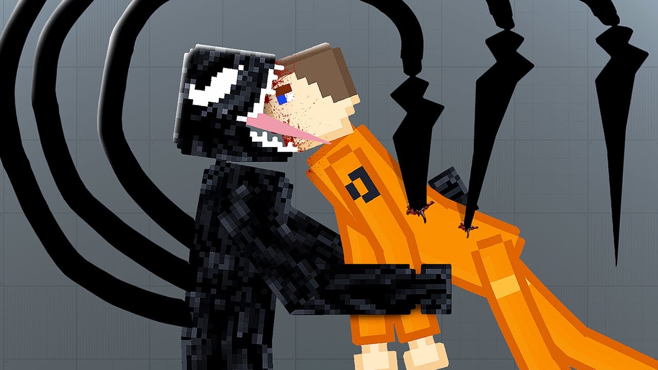 VENOM съедает каждую рэгдолл — геймплей People Playground