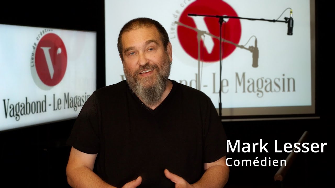 Mark Lesser, intervenant pour les stages de doublage et dessins anim&eacute;s de la Cie Vagabond/Le Magasin