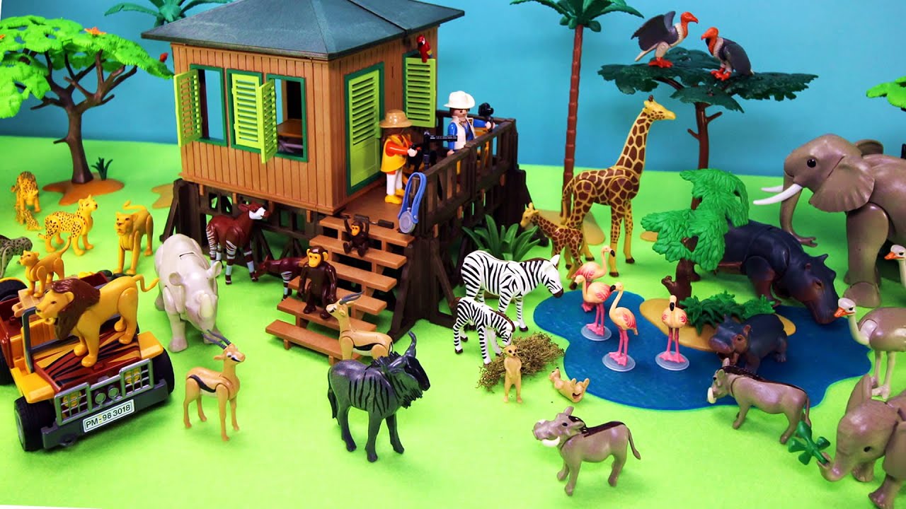Playmobil Safari Playsets and Animal Figurines