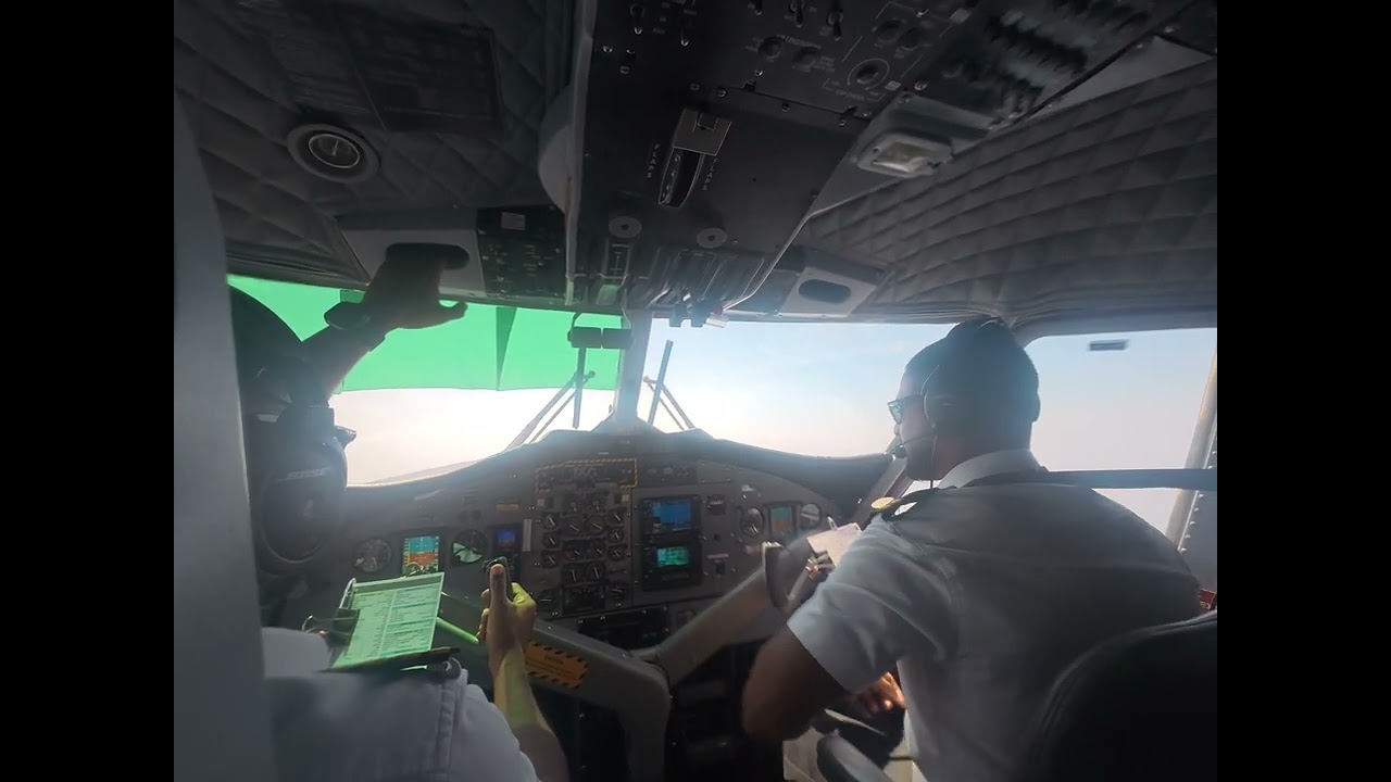 Sea plane experience in Maldives 😍