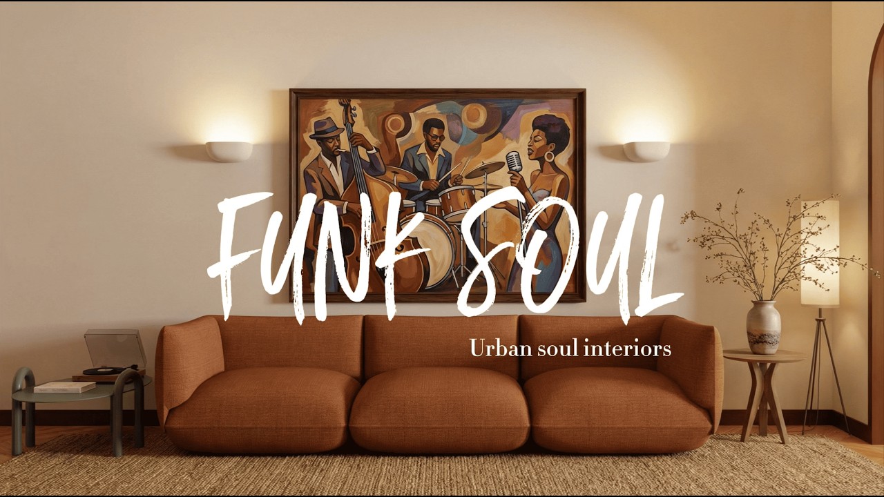 City Lights Funk Soul 🌙 Male Vocals | Romantic Slow Jams & Chill Grooves | Work/Study/Café Playlist