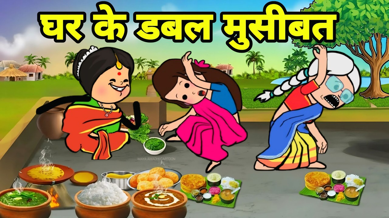 आपस में पटिदारी ललका जीजी पर भारी 🤪 अवधी कॉमेडी 🤪 Maya Awadhi Cartoon 