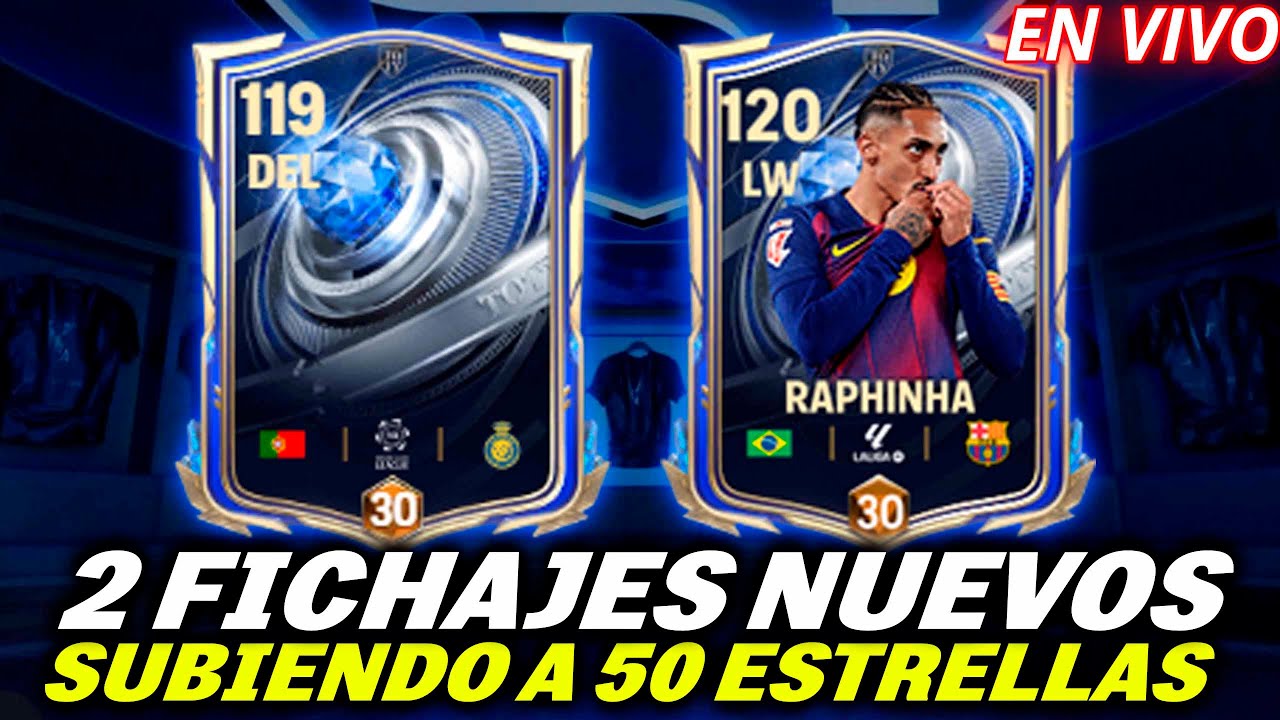 2 NUEVOS FICHAJES PARA LLEGAR A 50 ESTRELLAS y HACEMOS MUCHOS DRAFT