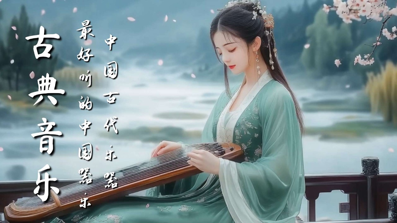安靜的中國傳統樂器音樂 古箏、管子、笛子、二胡Quiet Chinese Traditional Instrumental Music : Guzheng Pipa Bamboo Flute Erhu