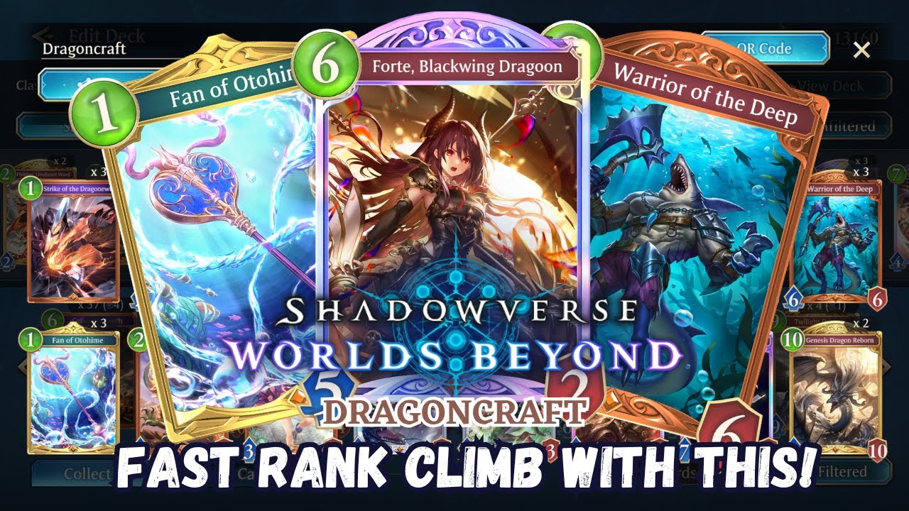 FORTE TO THE FACE! Is this the Fastest Deck Right Now?! Shadowverse Worlds Beyond