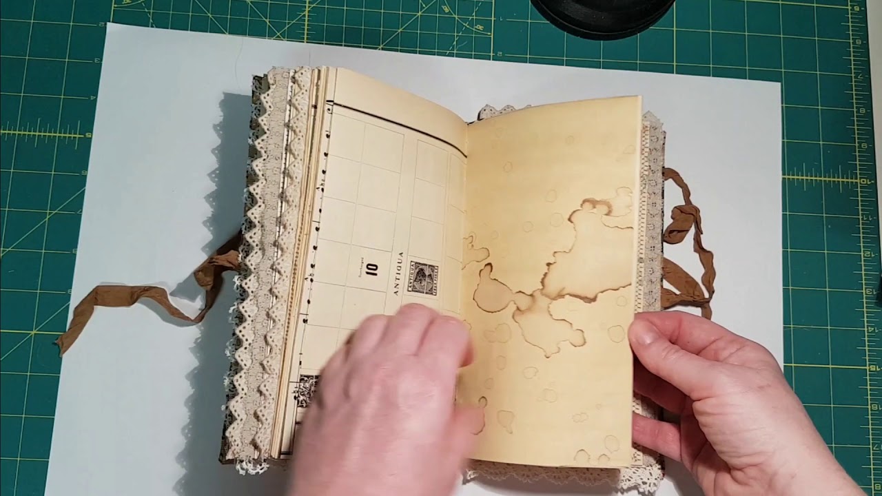Junk Journal Flip Thru - Victorian Lady's Handbook