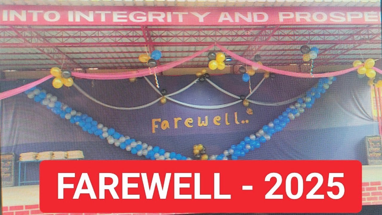 Farewell Event II St. Joseph's School II Dumar