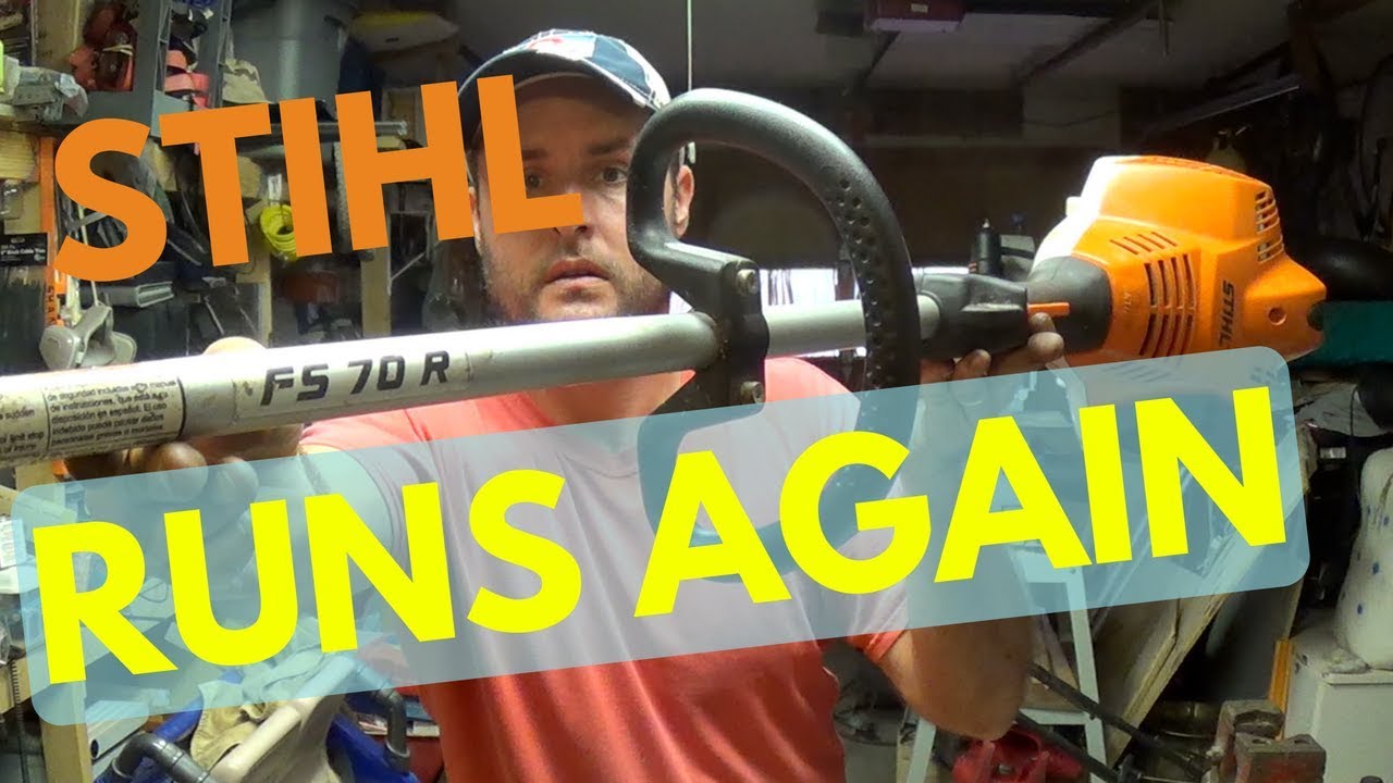 STIHL FS 70R tear down and repair