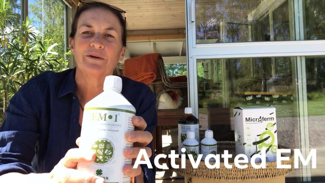 What is activated EM and how do I use it?