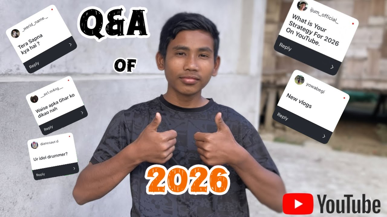 Q&A of 2026 on YouTube.