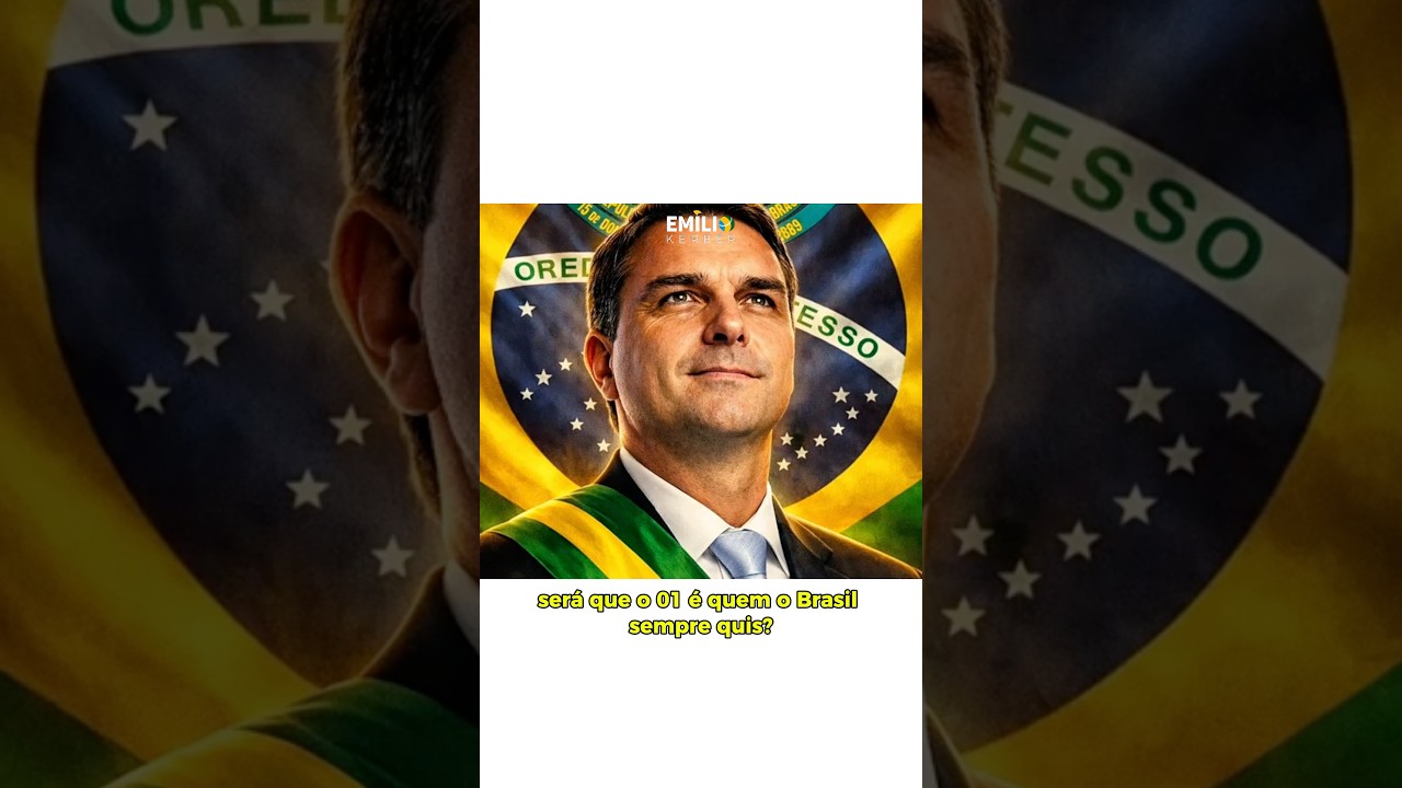 Fl&aacute;vio Bolsonaro, futuro Presidente do Brasil