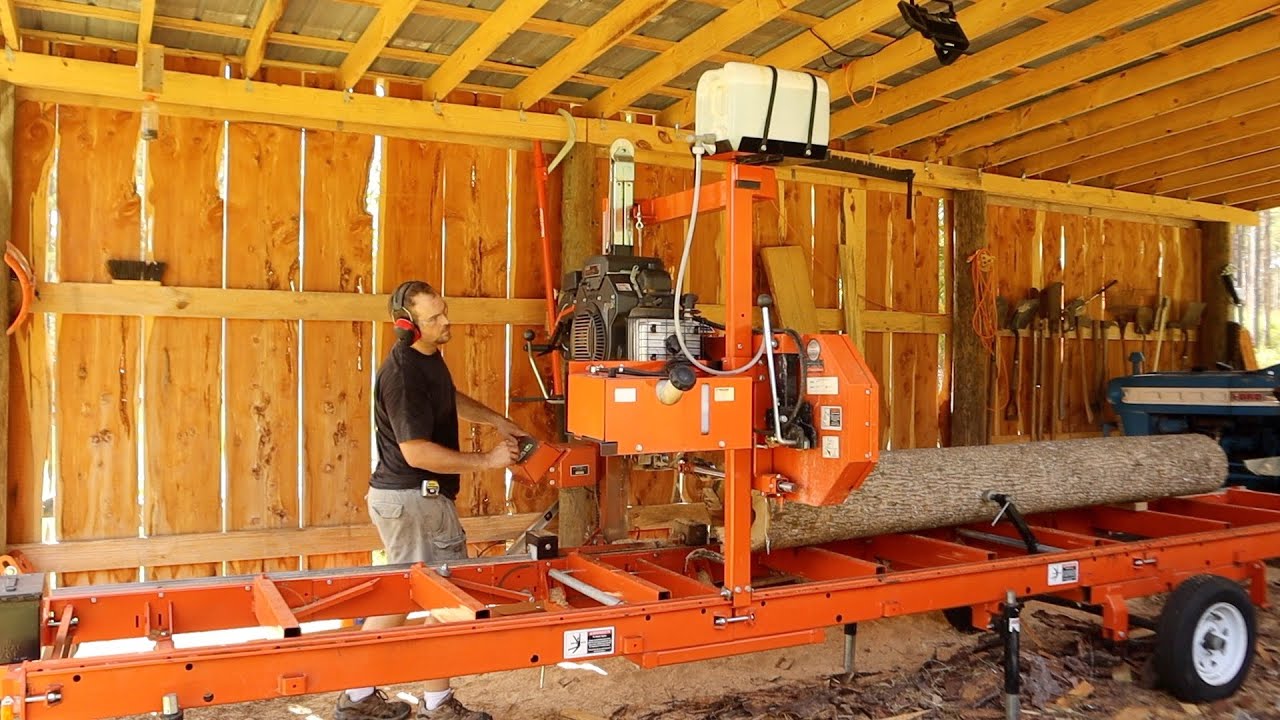 Beautiful Tulip Poplar on the Sawmill