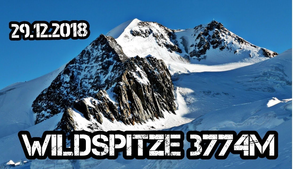 Wildspitze 3774m Pitztaler Gletscher 29.12.2018