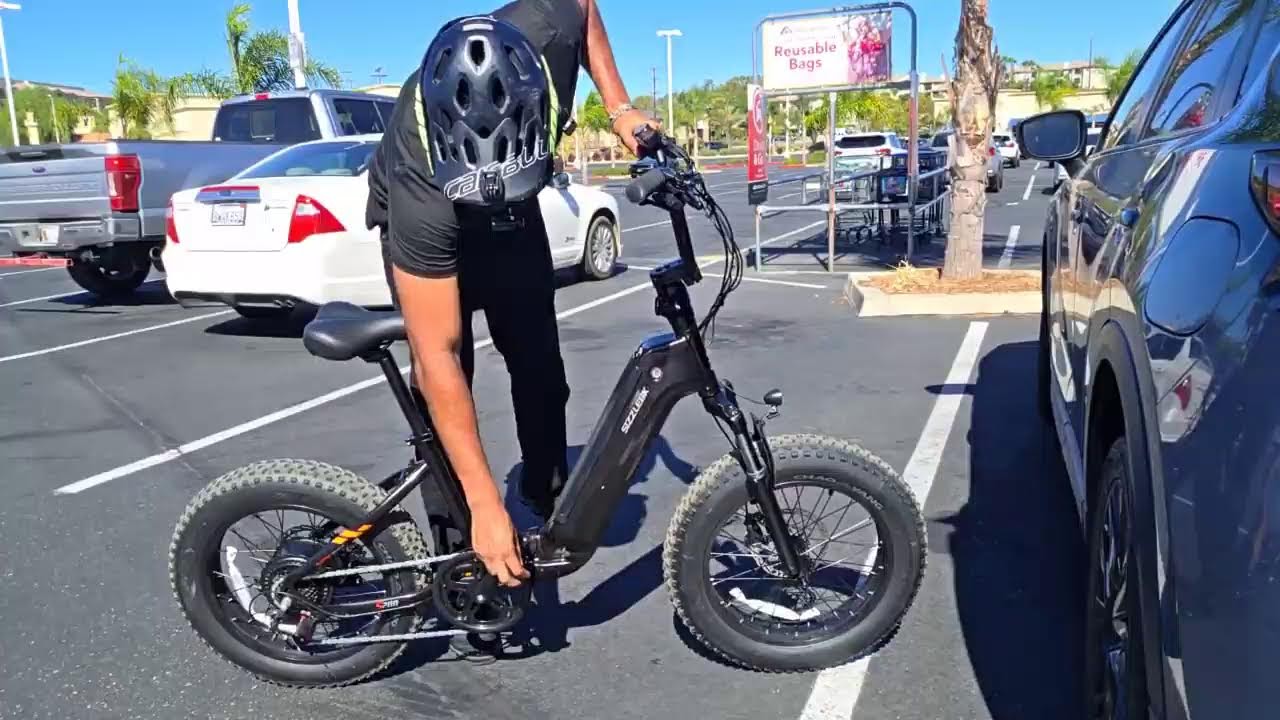 Live FOLDING BMX Handlebar Upgrade on FAT TIRE EBIKES