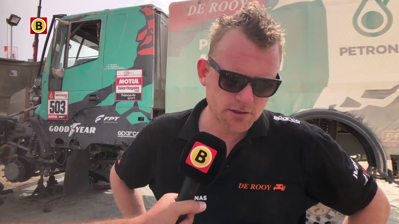 Gerard de Rooy legt zich erbij neer: hij wordt derde in de Dakar Rally