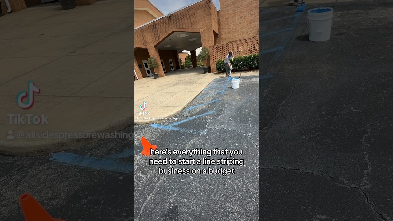 Start A Line Striping Business On A Budget