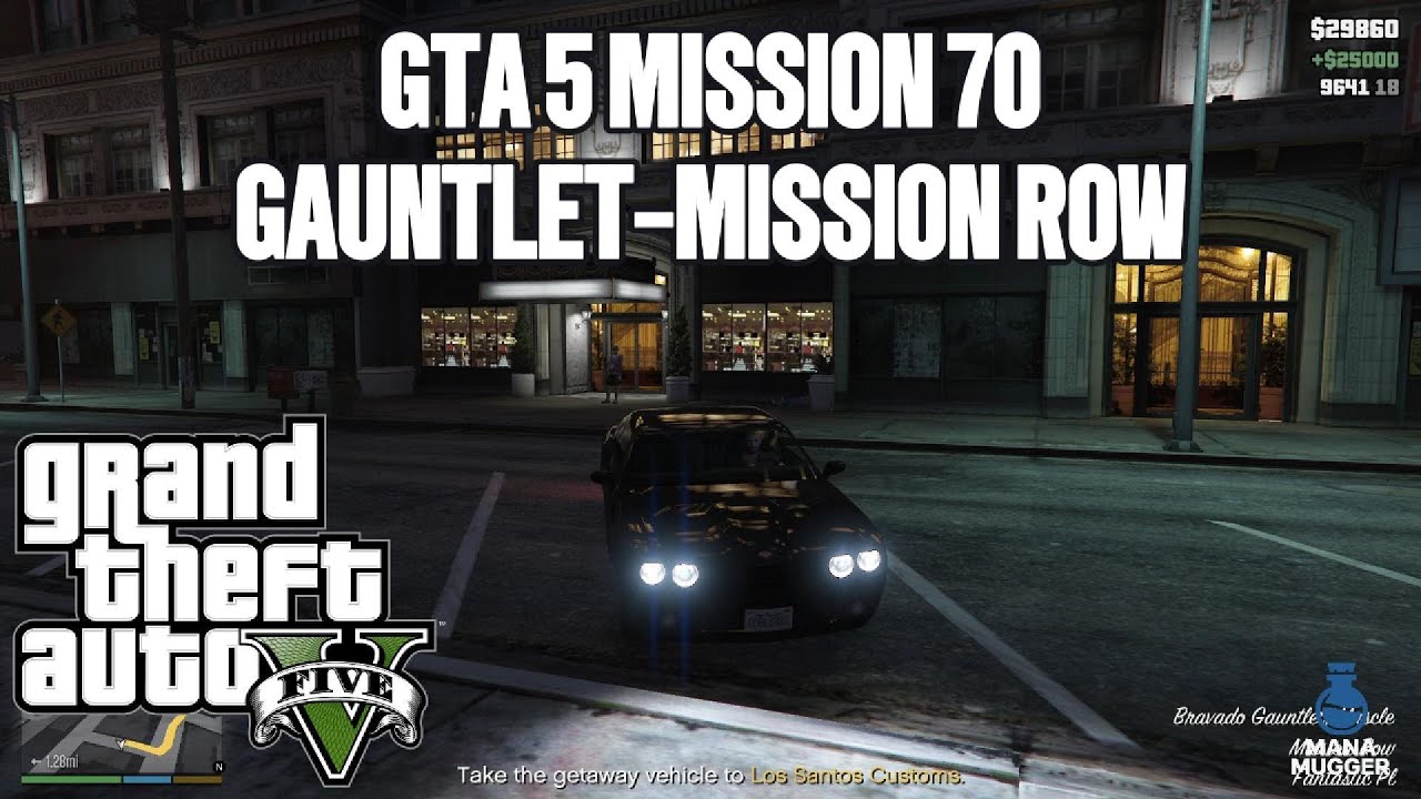 GTA 5 &ndash; Final Getaway Car Ready for the Big Heist! 🚗💰 | Mission 70 Gauntlet: Mission Row