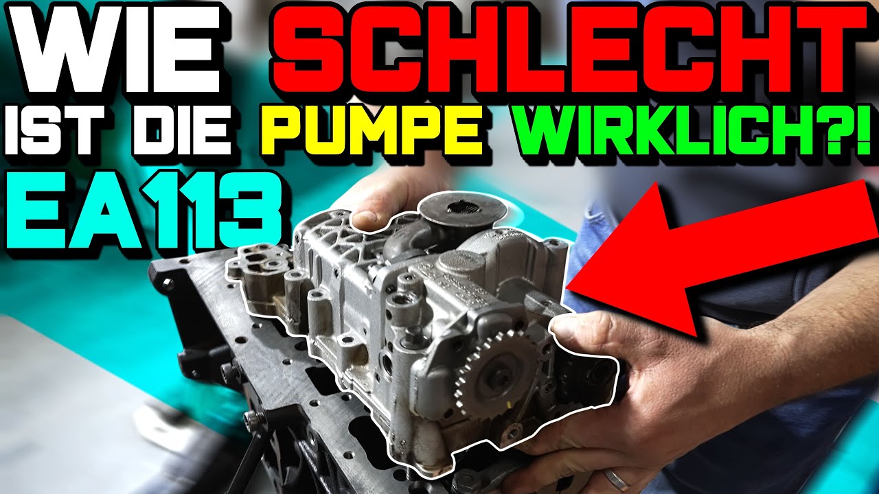 Miese Verkaufsmasche?💲🤔 Was ist dran am EA113 Ölpumpen-Upgrade?!🔧