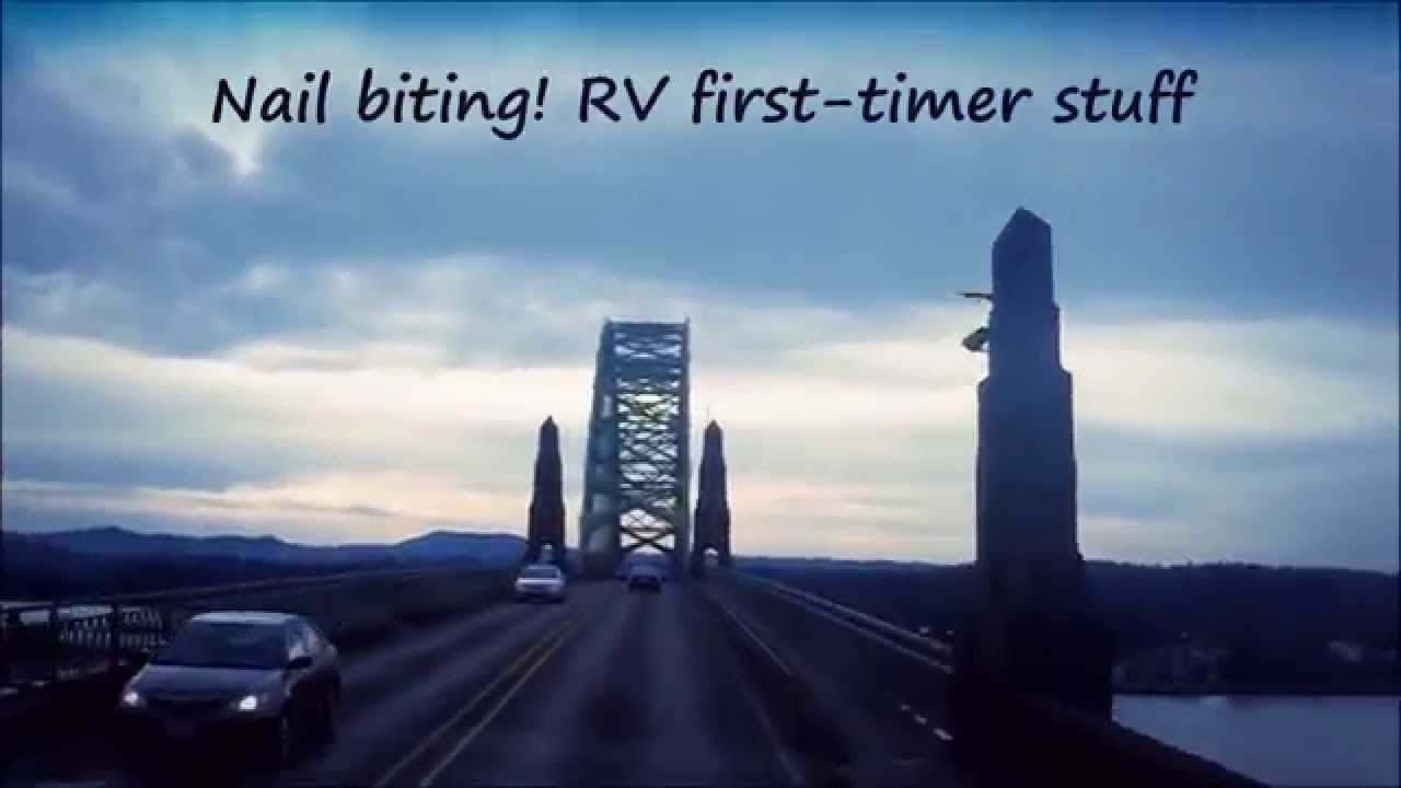 Full Time RV Living: High Bridges Are Scary For Newbies! HD (Short Version)
