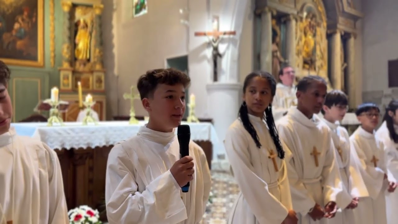 Profession de foi des collégiens 26 mai 2024