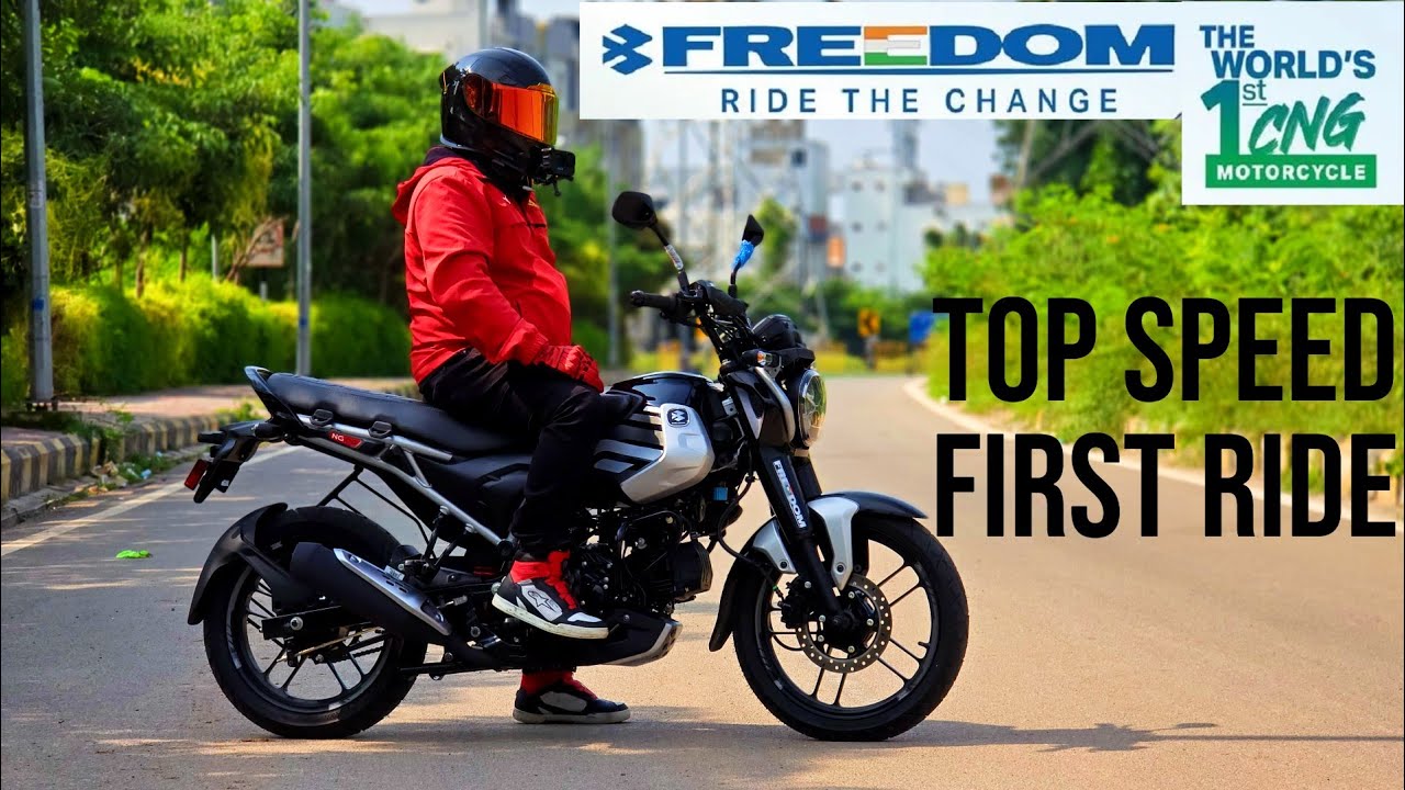 Bajaj CNG Bike Freedom 125 First Ride Review | World's 1st CNG Bike Ridden