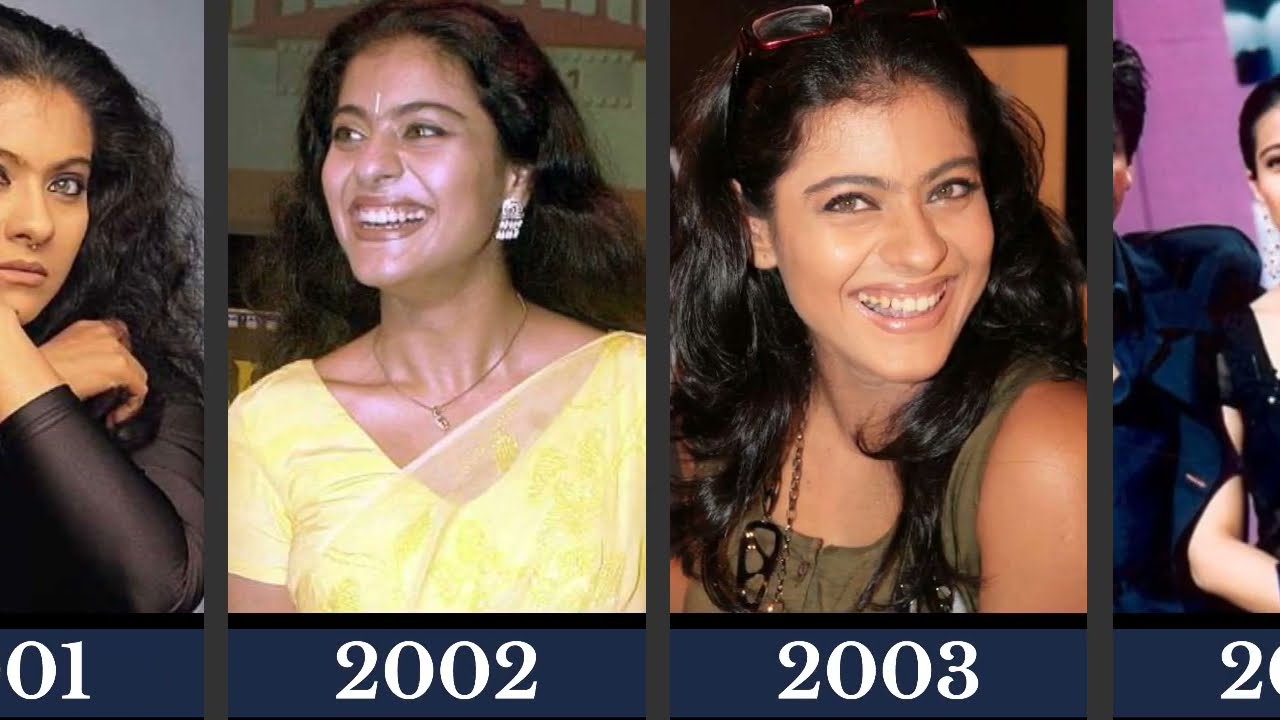 Kajol Evolution 1992 to 2023