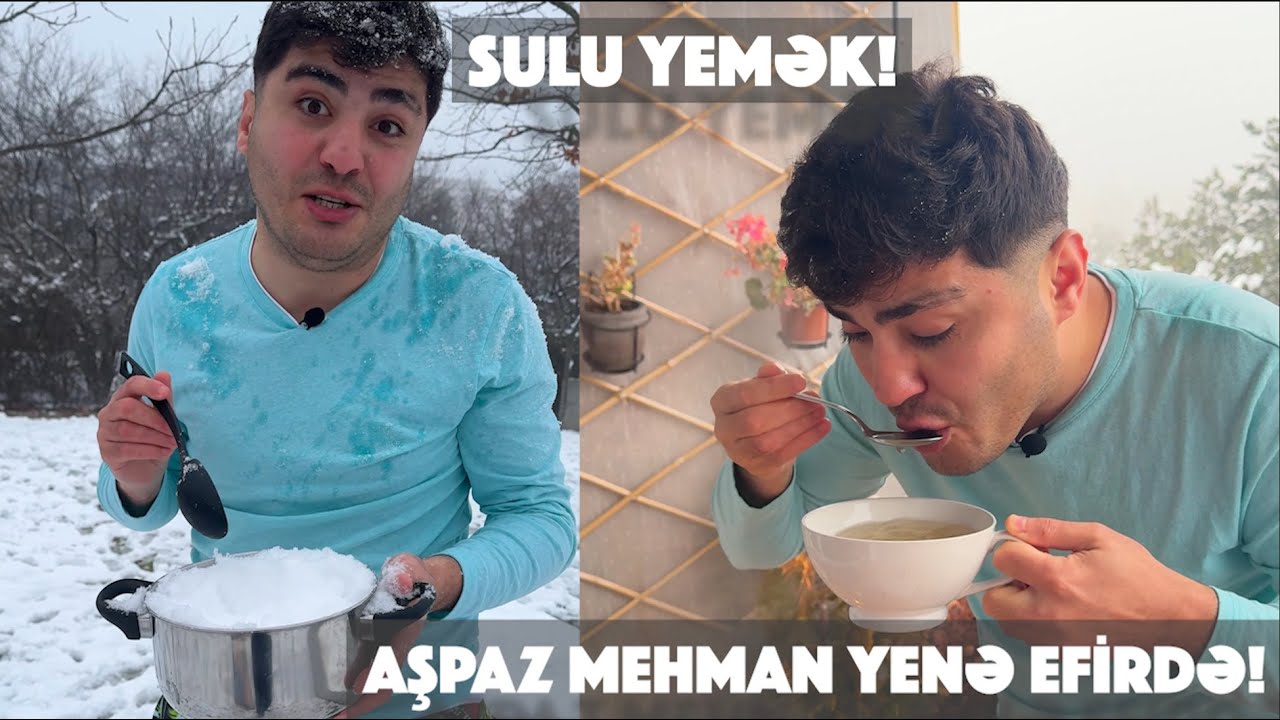 PAYLAŞ! Super! QAR-dan yemək bişirdim! Əsl kasıb yeməyi! Aşpaz Mehman yenə efirdə! Nuş olsun!