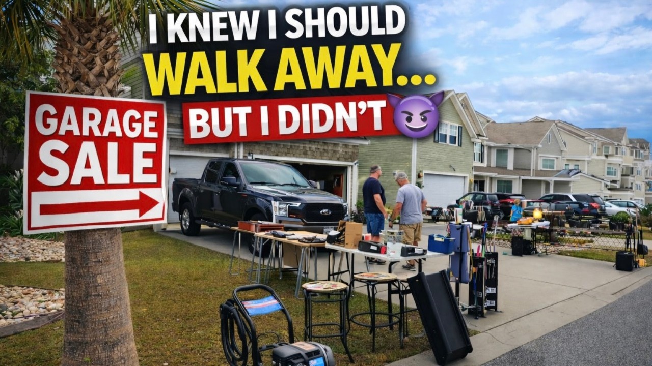 I Let The Devil Get To Me At These Garage Sales