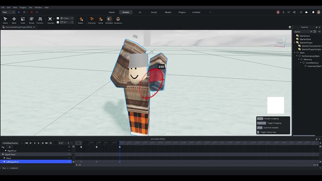 I MADE A SLASH ANIMATION FOR MY ROBLOX DEMON SLAYER GAME