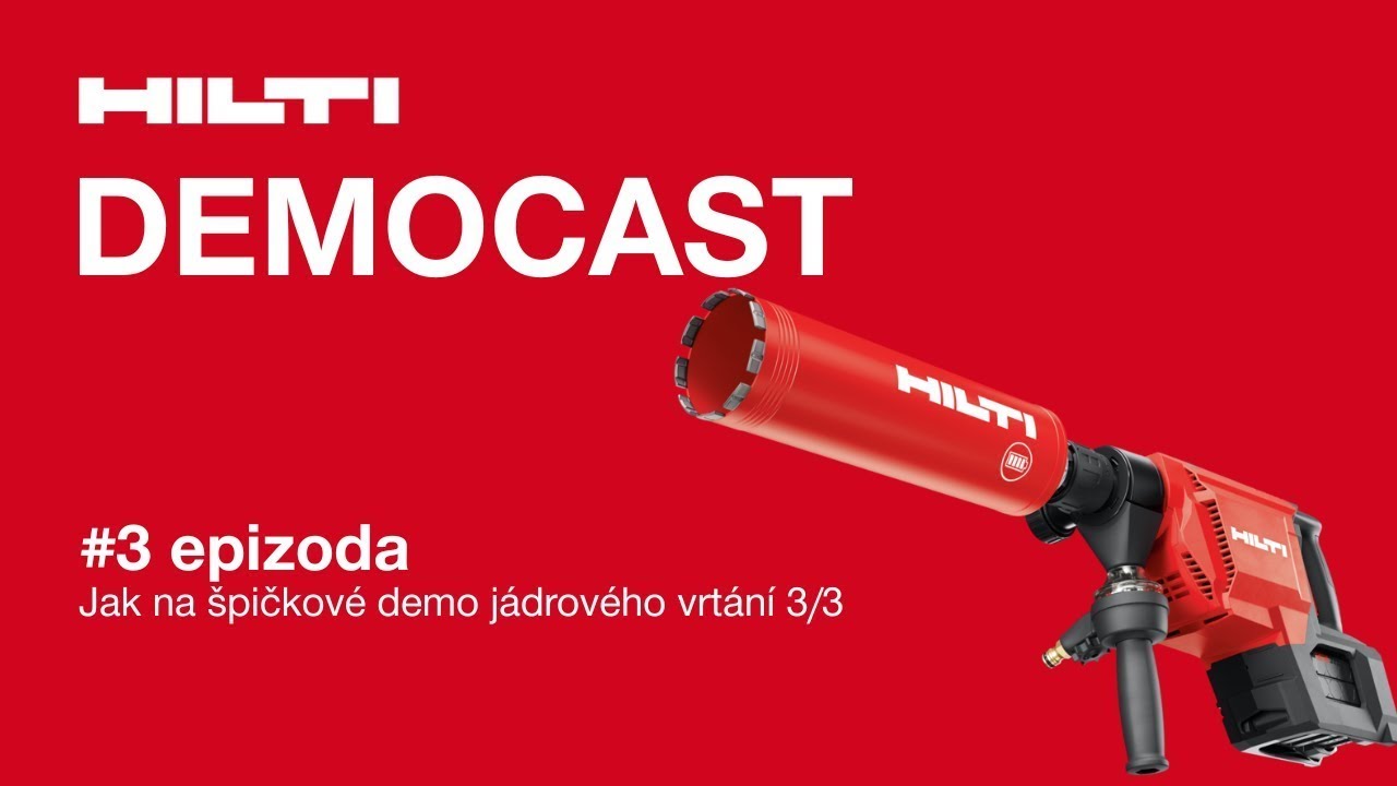 DEMOCAST🔴#3 Epizoda: Jak na špičkové demo jádrového vrtání 3/3