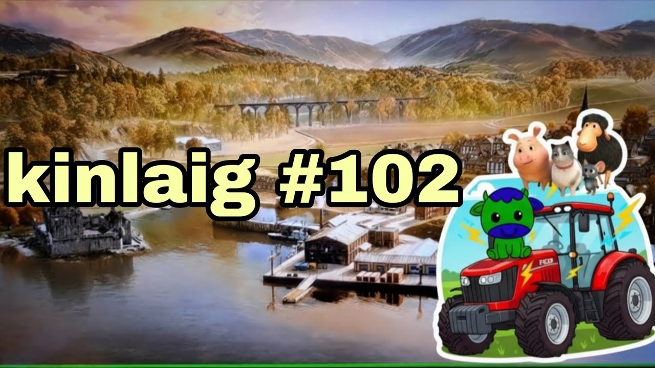 FS25 -Kinlaig #102  Iarna prin fermă 🌨️❄️🤗