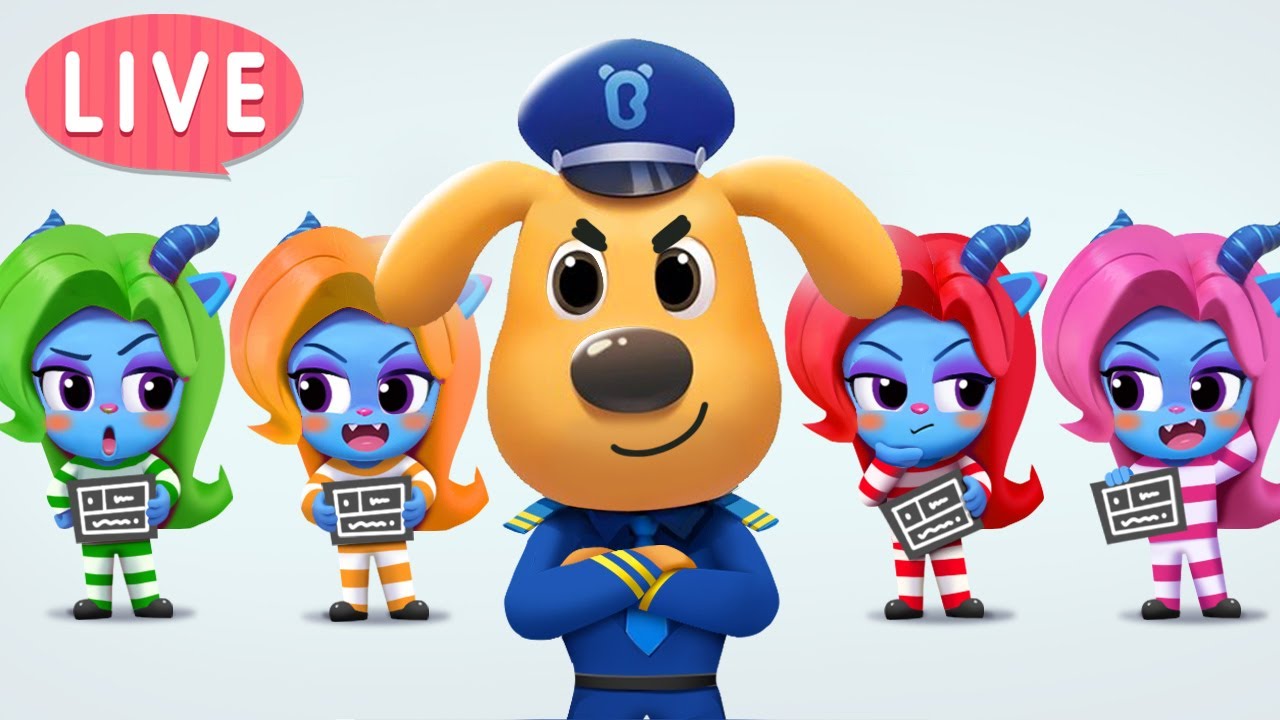 🔴LIVE | Antels' Rescue Mission | Police Cartoon | Kids Videos for Kids | Sheriff Labrador